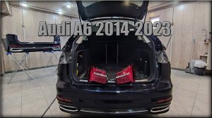 Как снять задние фонари с кузова Audi A6 2014-2023 год