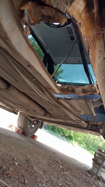 Труба вместо порогов ВАЗ-2110