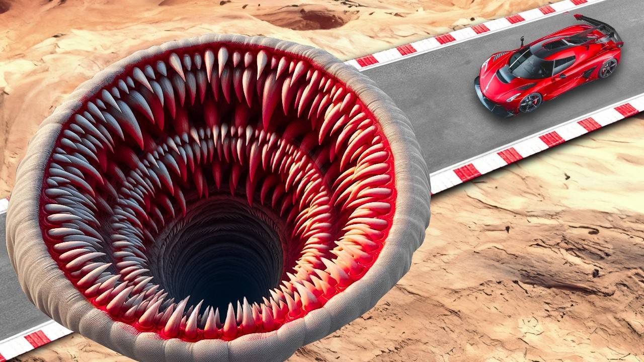 Сможет ли суперкар перелететь огромную яму пожиратель в гта 5 ? - эксперимент в gta 5 смотреть онлайн