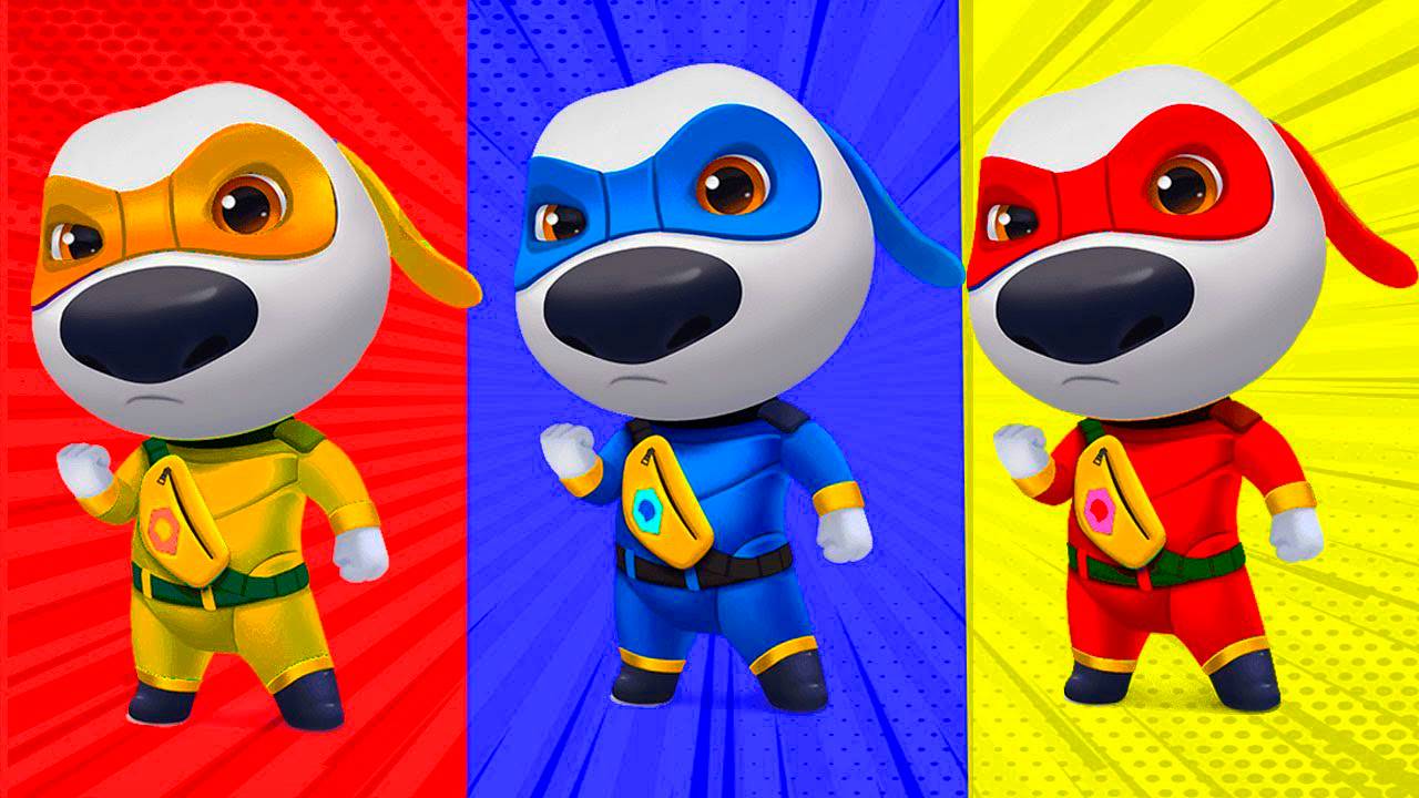 Говорящий Том - Сила Всплеска Анжела из Ледникового периода - Игровой мультик для детей смотреть онлайн