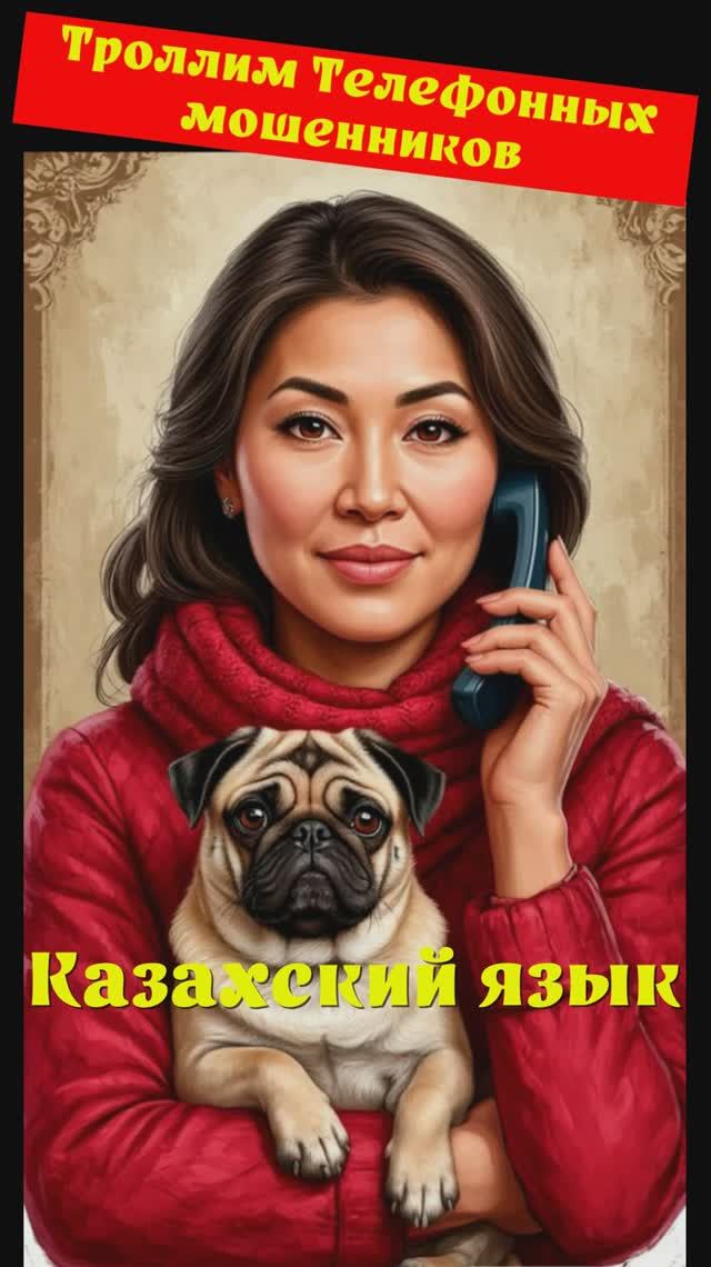 АННА САМАРЧАНКА. Казахский язык. Телефонное мошенничество