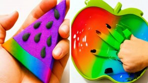 Слаймы, Игры со слаймами 🎨 Волшебная текстура!