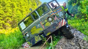 МАЗ-537 в болоте / ТЯГАЧ или ВЕЗДЕХОД?