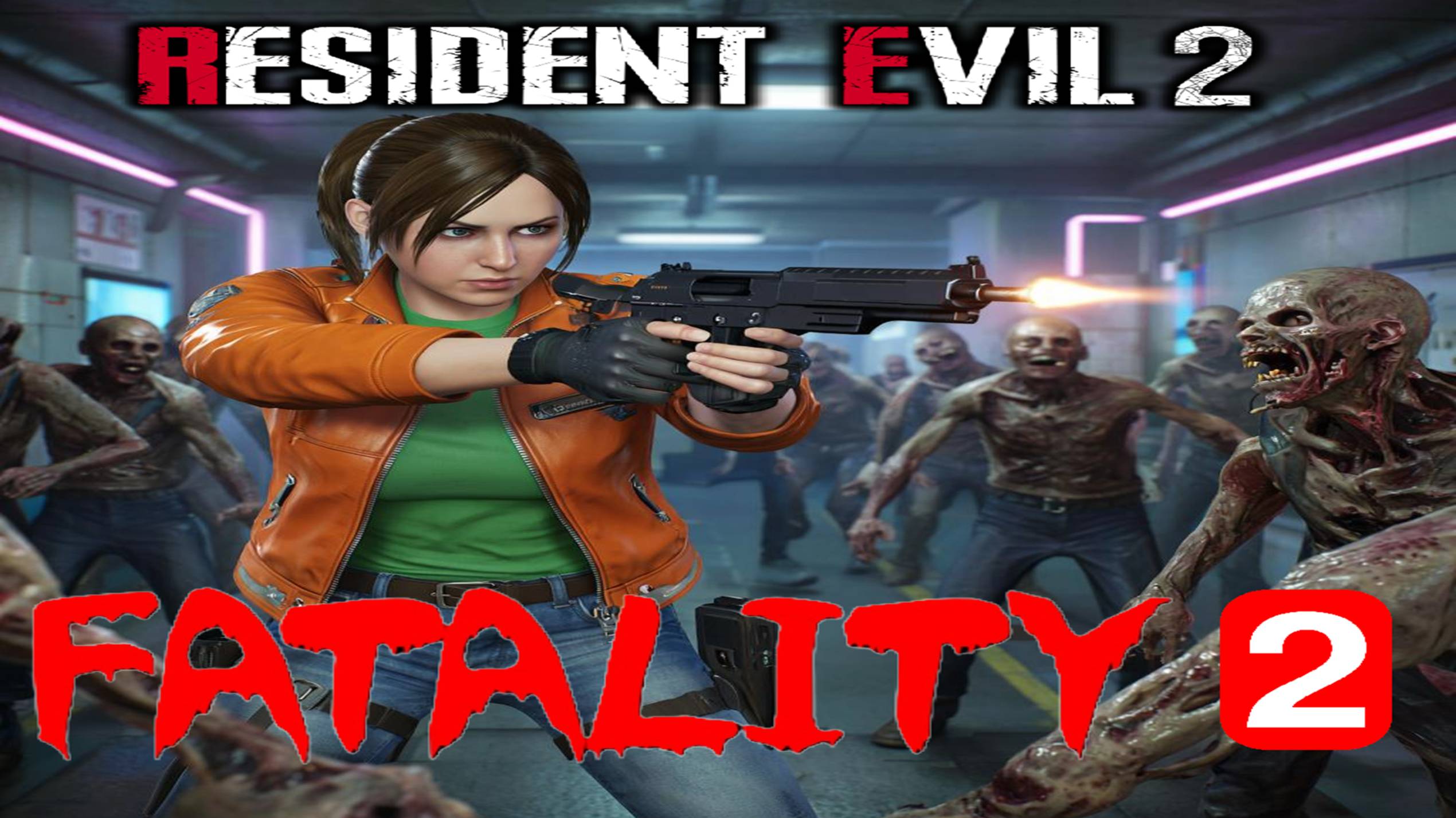 Resident Evil 2 (ремейк) все фаталити из игры, часть 2