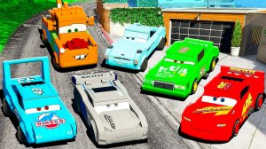 УГНАЛ ВСЕ СЕКРЕТНЫЕ ЛЕГО ТАЧКИ МОЛНИЯ МАКВИН В ГТА 5!