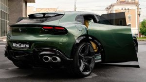 Ferrari Purosangue - Звук, Интерьер и Экстерьер в деталях