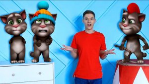 Говорящий Кот Том в Реальной Жизни - Клоны