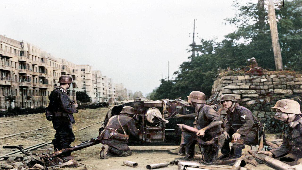 Битва за Ростов-на-Дону фронтовая съёмка Вермахта и РККА 1942 смотреть онлайн