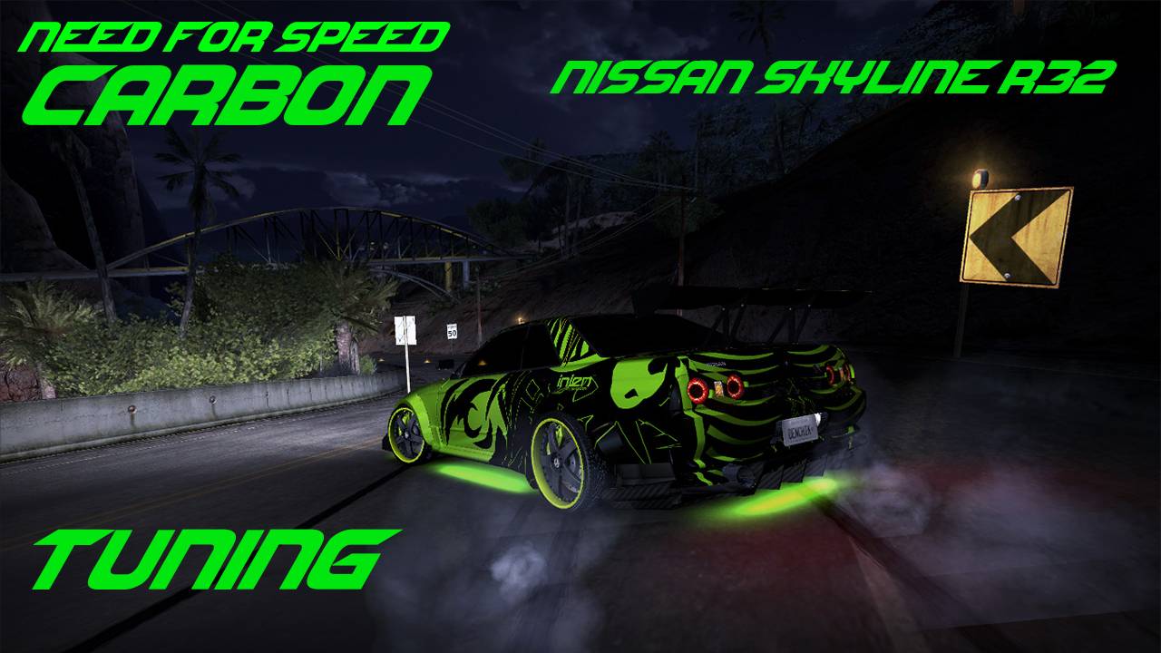 Need for Speed Carbon Tuning Nissan Skyline R32