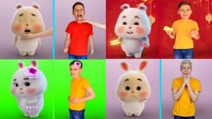 Милый Пухлый Кролик и Я №7 - Повторяем за Милой Анимацией