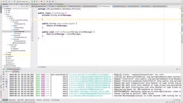 Java. Введение в RESTEasy для разработки веб-сервисов. Примеры кода (Spring Boot). Часть 2