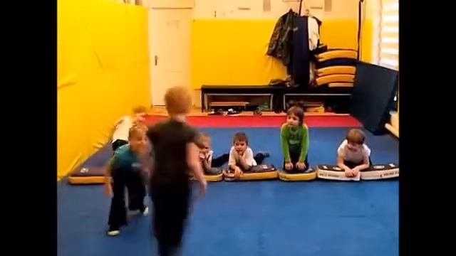 Детские тренировки - игровые поединки 
