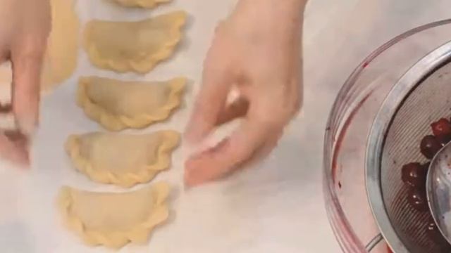 First Of The First Вареники с вишней готовы ,приятного аппетита