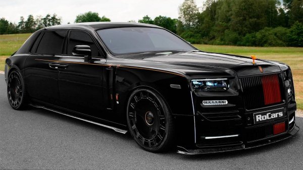 Rolls-Royce Phantom EWB Diamond Edition — новый брутальный роскошный седан от MANSORY