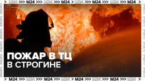 Пожар произошел в торговом центре в Строгине - Москва 24