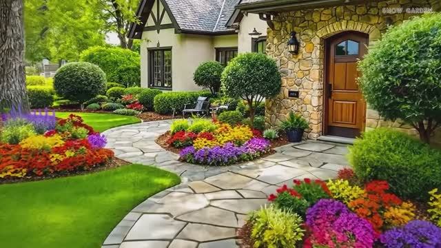 ВЕЛИКОЛЕПНЫЕ ПРИУСАДЕБНЫЕ САДЫ С ЭЛЕГАНТНОЙ МУЗЫКОЙ. Идеи для ландшафтного дизайна смотреть онлайн