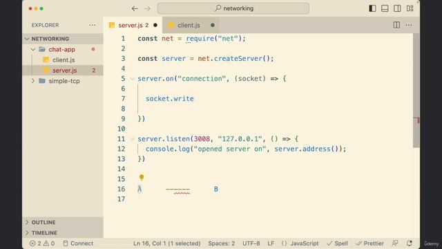 Understanding Node.js Core Concepts - 06 Networking - part 2 смотреть онлайн