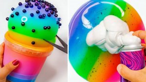 Слаймы, Игры со слаймами 🎨 Волшебная текстура!