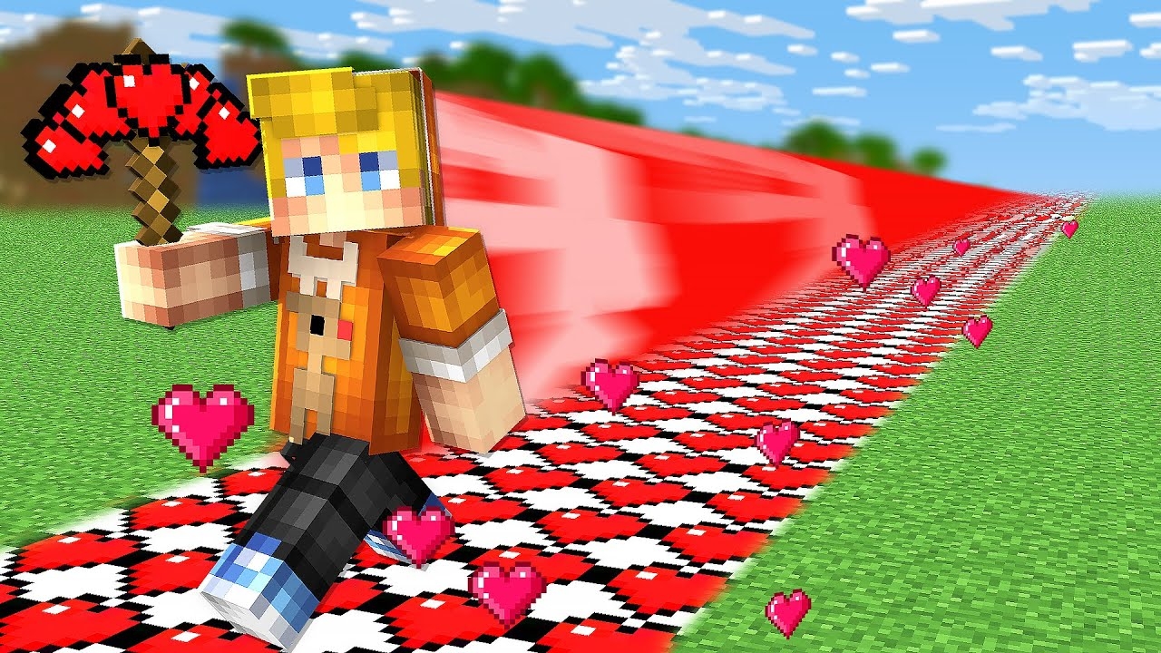 Майнкрафт, но в Мире ПОЛНОСТЬЮ ИЗ СЕРДЕЦ...