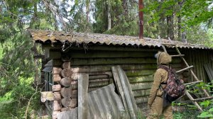 НАШЁЛ ИЗБУ А ТАМ! РЫБАЛКА В ТАЙГЕ. ПЕЧАЛЬНАЯ НАХОДКА В ГЛУШИ.