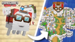 Построил ДЕРЕВНЮ ГАСТОВ в Майнкрафт ХАРДКОР