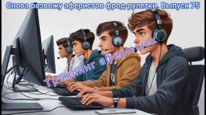 Снова развожу аферистов фрод-рулетки. Выпуск 75. #фродрулетка #любителихалявы #телефонныемошенники