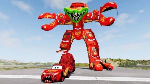 СТАНЬ ПОЖИРАТЕЛЕМ в BeamNG.Drive! Макквинов И ВЫЖИВАЙ с МЕГАМОНСТРАМИ!