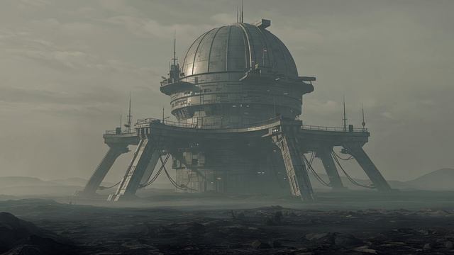 STATION KAVRA Dark Dystopian Ambient Alien World Soundscape Dystopian Ambience, Background