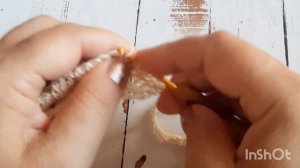 Вяжем косынку.