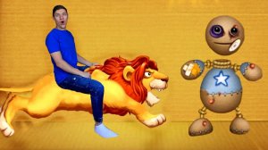 Я в Игре Kick the Buddy в Реальной Жизни №6 Весёлые животные