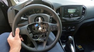 Снятие руля Lada XRay