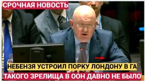 Блестяще! Небензя Размазал КЛОУНОВ в ООН и поставил на место Запад на заседании