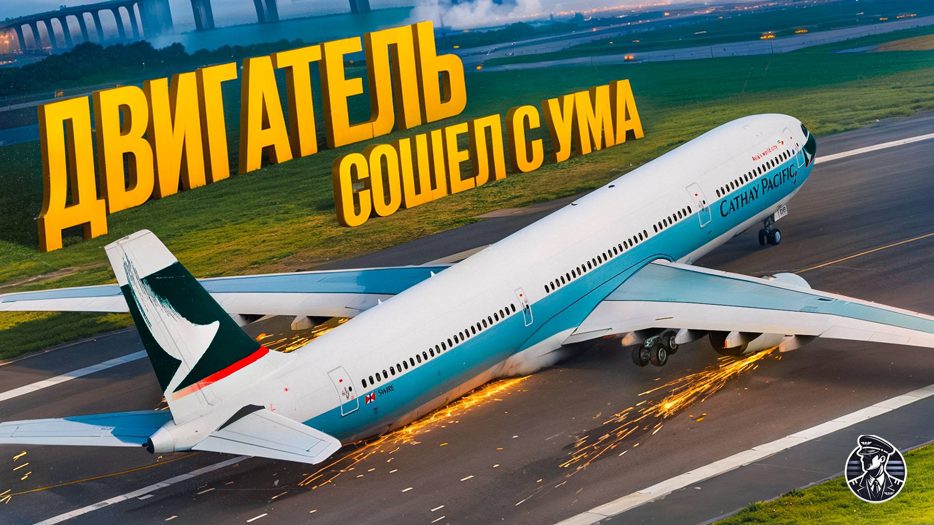 Легендарное СПАСЕНИЕ! История рейса Cathay 780, A330 14 апреля 2010 года. смотреть онлайн