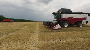 Уборка урожая глазами Виктора Анатольевича с кабины трактора!