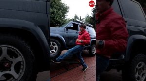 УАЗ Патриот едет первым, кто следующий? Тест на геометрию, работа на новой фирменной эстакаде