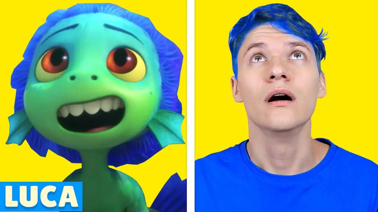 Лука Мультфильм, но Бюджет 0 Рублей - Пародия смотреть онлайн