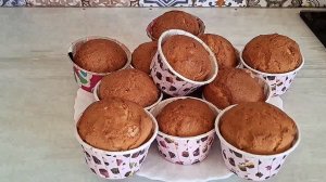 КЕКСЫ за 20 минут! Простой и вкусный рецепт!