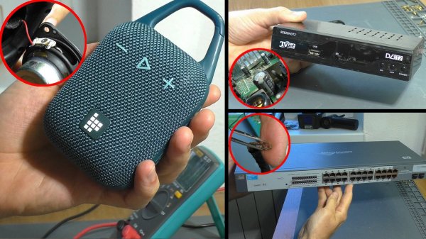 3 ПРОСТЫХ РЕМОНТА: Колонка Mirtune H1 / Свитч HP ProCurve / Приставка цифрового ТВ