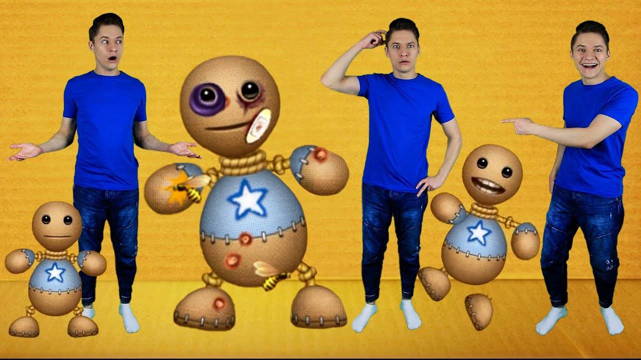 Я в Игре Kick The Buddy в Реальной Жизни №7 Клоны