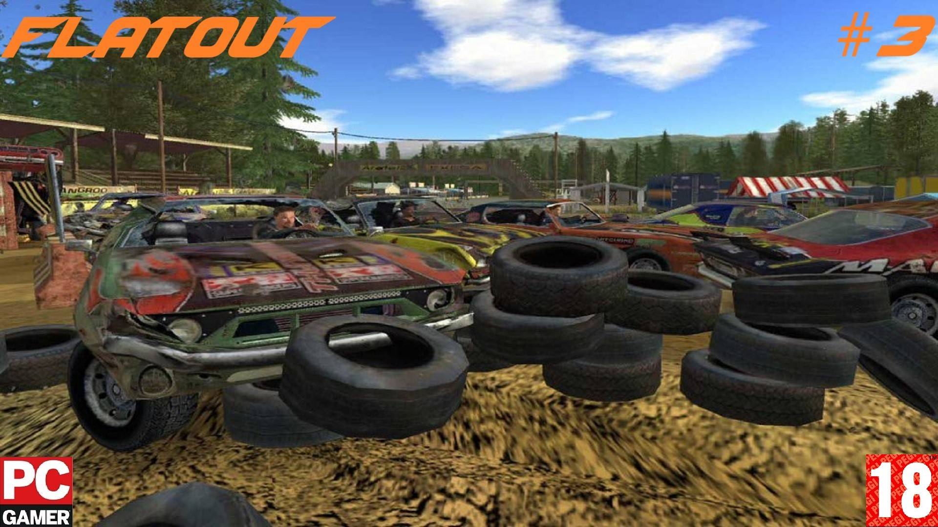 FlatOut (2005) (PC) - Прохождение #3. (без комментариев) на Русском. смотреть онлайн