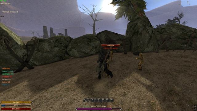 Агр пустынных гоблинов без Хир Шара