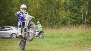 Сергей Прытов и Павел Мангушев  на  тренировке в  Красном - на -Волге  .