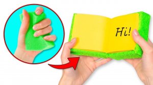 Вы не поверите, этот лайфхак с блокнотом из губки! Сделай сам для школы