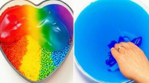 Слаймы, Игры со слаймами 🎨 Волшебная текстура!