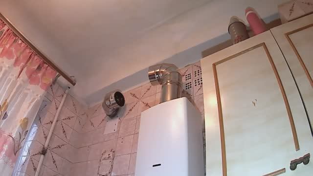 Сажетруска и дымоход газовой колонки. смотреть онлайн