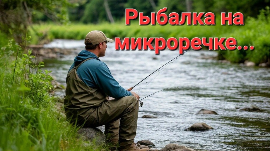 Рыбачим на микроречке.Поймали кучу рыбы.Отдых. смотреть онлайн