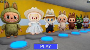 ВСЕ ЛАБУБУ ПРЕВРАЩАЮТСЯ! в "ПОБЕГЕ ИЗ ТЮРЬМЫ БАРРИ"! в Роблокс