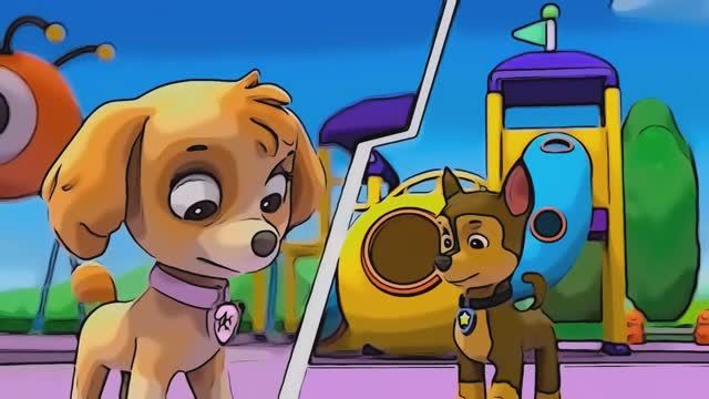 Щенячий патруль! Детский мультик, Гончик и Скай Дружная команда смотреть онлайн