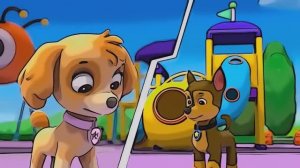 Щенячий патруль! Детский мультик, Гончик и Скай Дружная команда