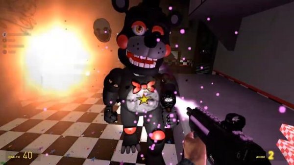 АНИМАТРОНИКИ ПУГАЮТ ОХРАННИКА FNAF 7 COOP ﹥ Garry's Mod